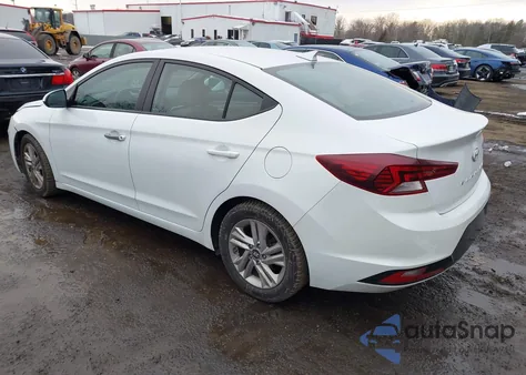 2019 Hyundai Elantra Sel из США, поврежденный, VIN 5NPD84LF7KH470453